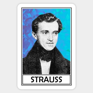 Johann Strauss Sticker